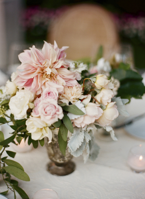 Small Pink and Green Floral Arrangement