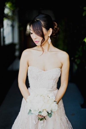 Strapless Corset Style Wedding Gown