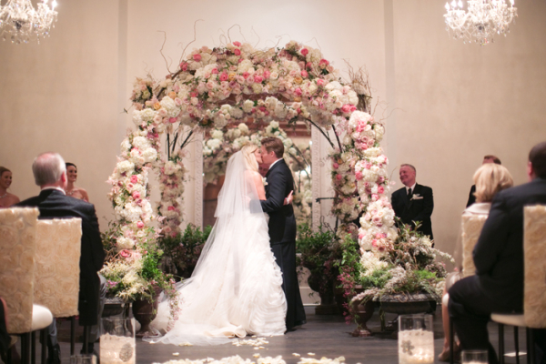 Wedding Ceremony Rose Arch