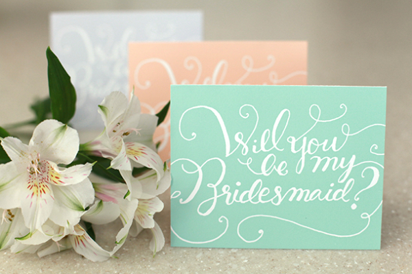 Will You Be My Bridesmaid Printable Card
