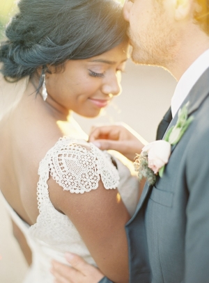 Crocheted Lace Wedding Gown Sleeve