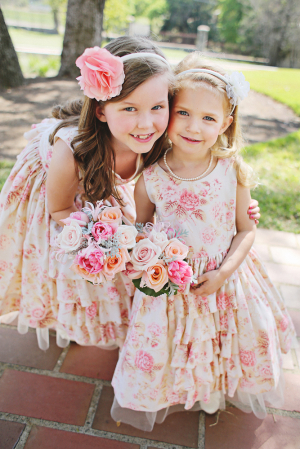 Floral and Ruffled Flower Girl Dresses