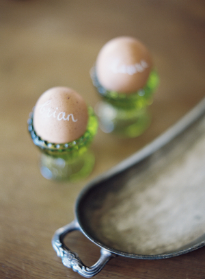 Fresh Egg Place Cards