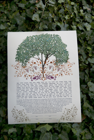 Illustrated Wedding Contract