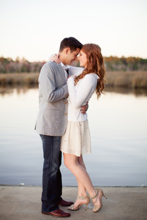Neutral Clothing for Engagement Photos