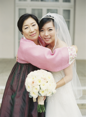 Traditional Asian Mother of the Bride Dress