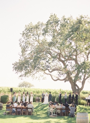 Wedding Ceremony Under Tree