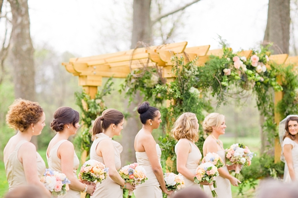 Bridesmaids at Floral Arbor