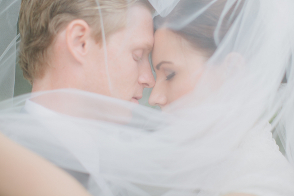 Couple Behind Veil Wedding Ideas From Marvelous Things Photography