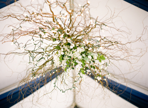 Curly Branch and Floral Chandelier