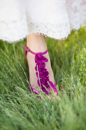 Fuchsia Wedding Shoes