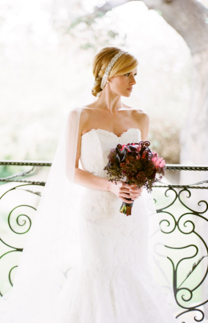 Lace Gown With Sweetheart Neckline