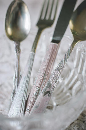 Make Your Own Painted Silverware
