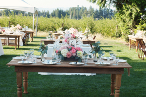 Outdoor Wedding Estate Table