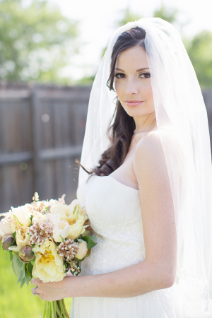Pale Yellow and Green Bouquet