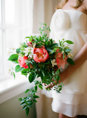 Peony and Greenery Bouquet