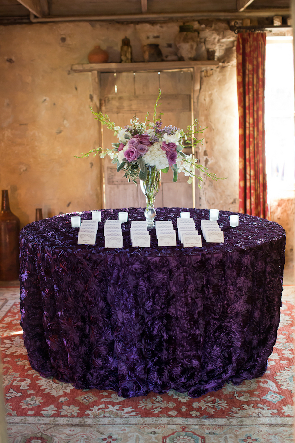 Purple Velvet Linens