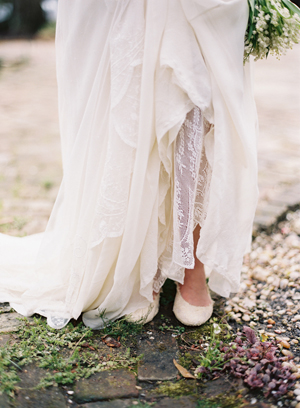 Silk Lace Custom Wedding Gown