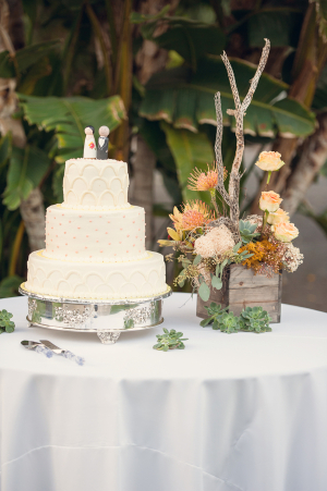 Classic Three Tier Wedding Cake