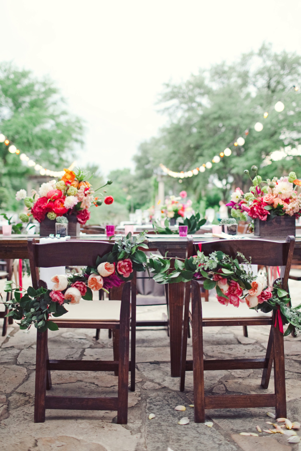 Colorful Chair Garland