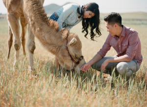 Couple With Camel