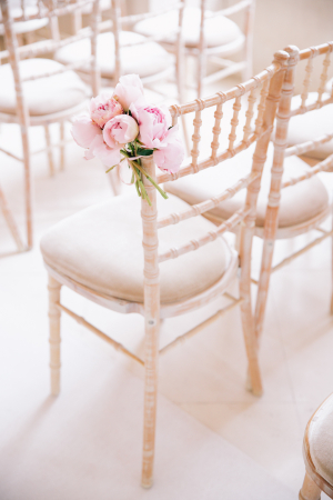 Cream Chiavari Chairs in Wedding