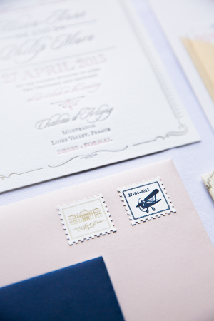 Custom Destination Wedding Stamps