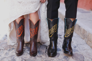 Custom Wedding Boots