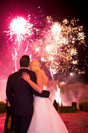 Fireworks at Wedding Receptions