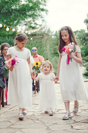 Flower Girls with Bouquets