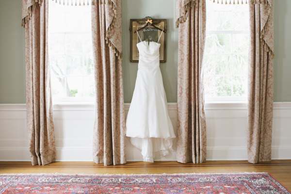 Modern Strapless Bridal Gown