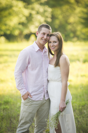 Outdoor Engagement Portrait From Aislinn Kate Photography