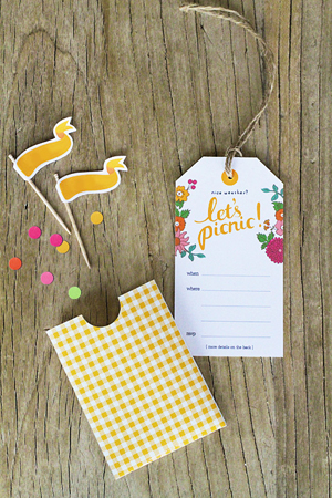 Printable Picnic Invitation