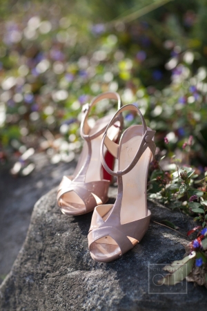 Blush T Strap Bridal Shoes