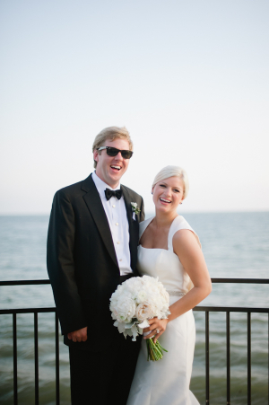 Bride and Groom Beach Wedding