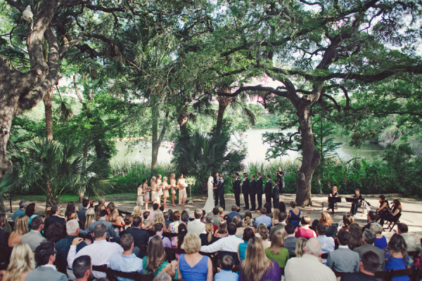 Outdoor Austin Texas Wedding Ceremony