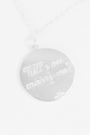 Will You Marry Me Necklace