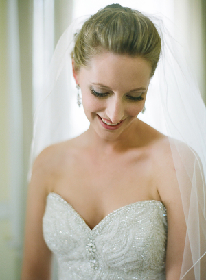 Beaded Bridal Gown With Sweetheart Neckline