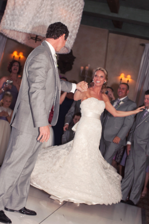Bride and Groom First Dance From Melissa Jill Photography