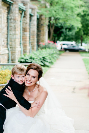 Bride and Ring Bearer
