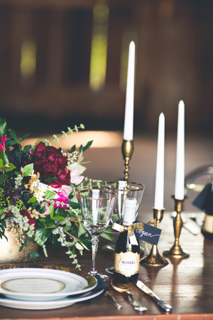 Candlesticks Wedding Table