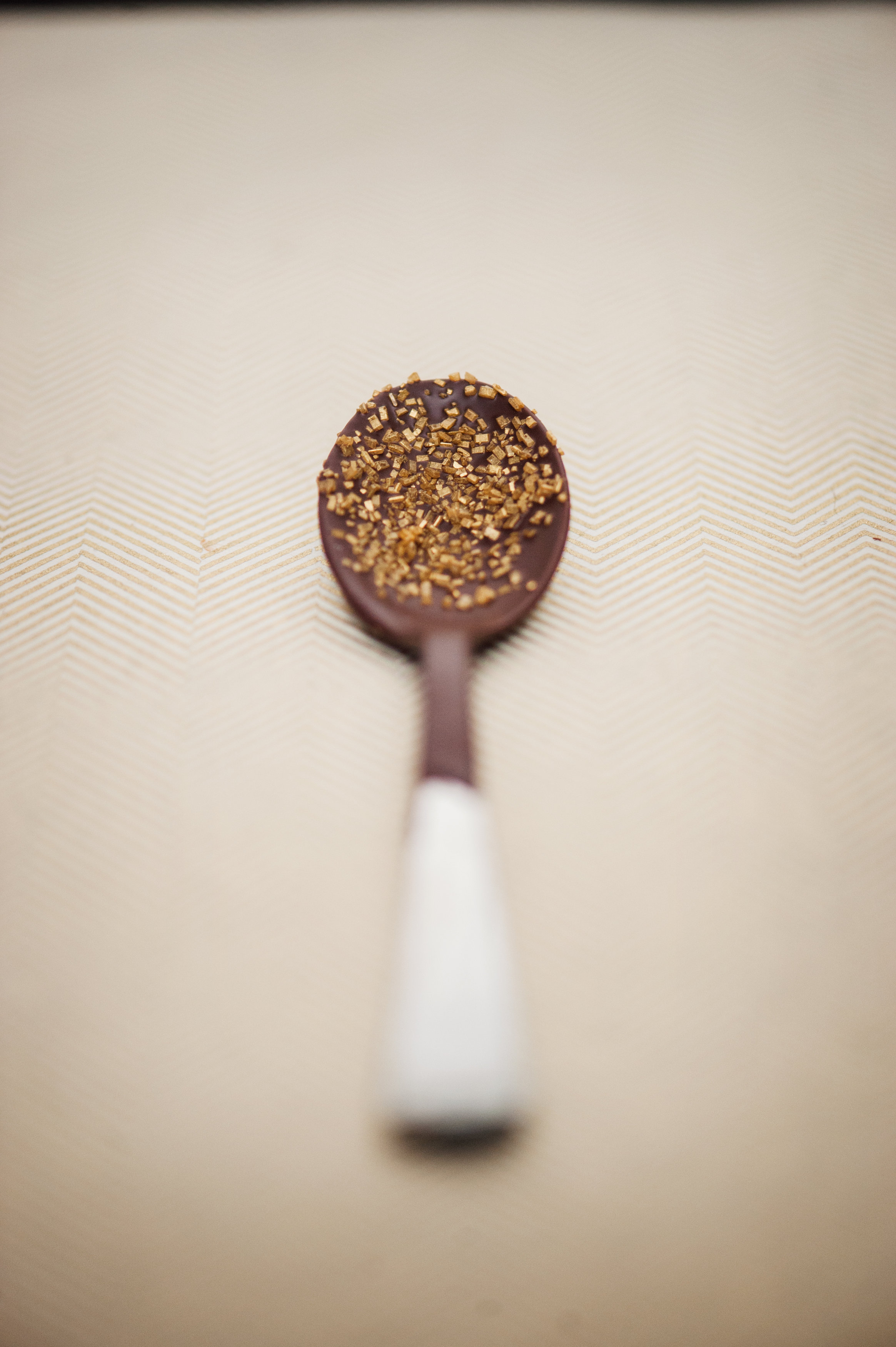 Chocolate Spoon Reception Dessert