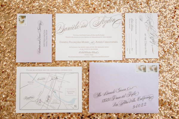 Fancy Letterpress Wedding Stationery