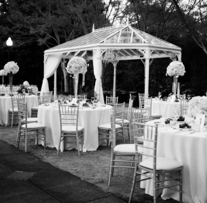 Glass Gazebo at Birmingham Botanical Gardens Wedding Venue