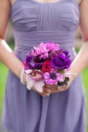 Lavender Purple and Pink Bouquet