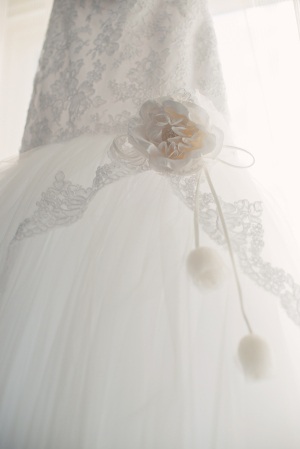 Modern Bridal Gown Detailing