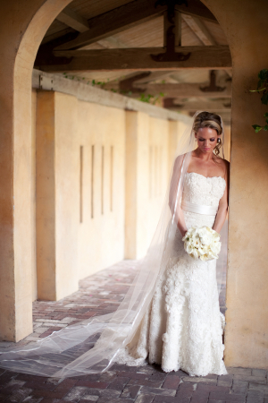Outdoor Bridal Portrait From Melissa Jill Photography