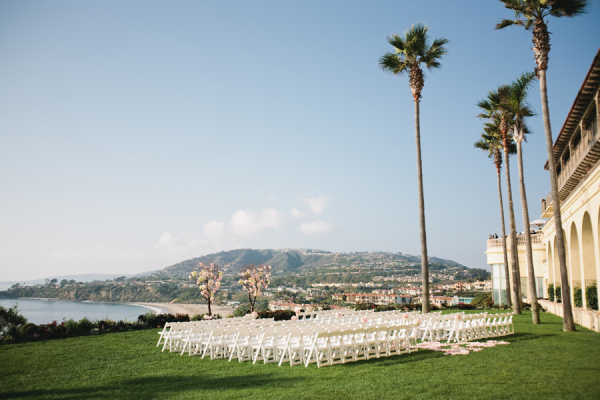 Outdoor Wedding Ceremony at The Ritz Carlton Laguna Niguel