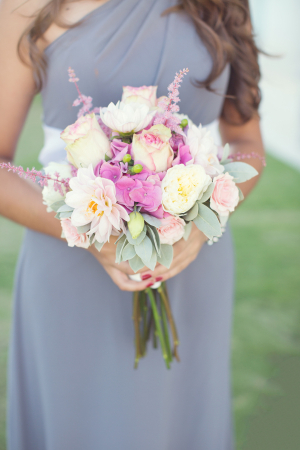 Pastel Spring Bridesmaids Bouquet