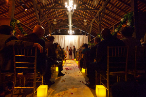 Rustic Vineyard Wedding Ceremony